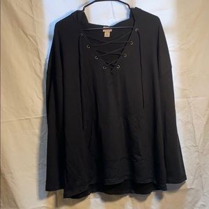 Black Mossimo top XXL